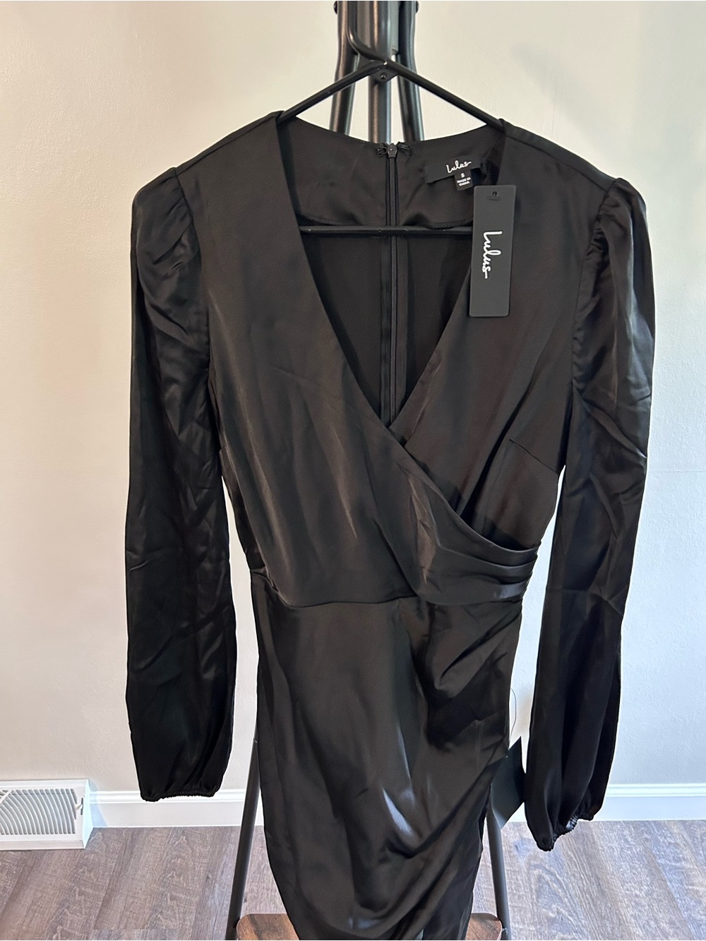 NWT Lulus black mini dress